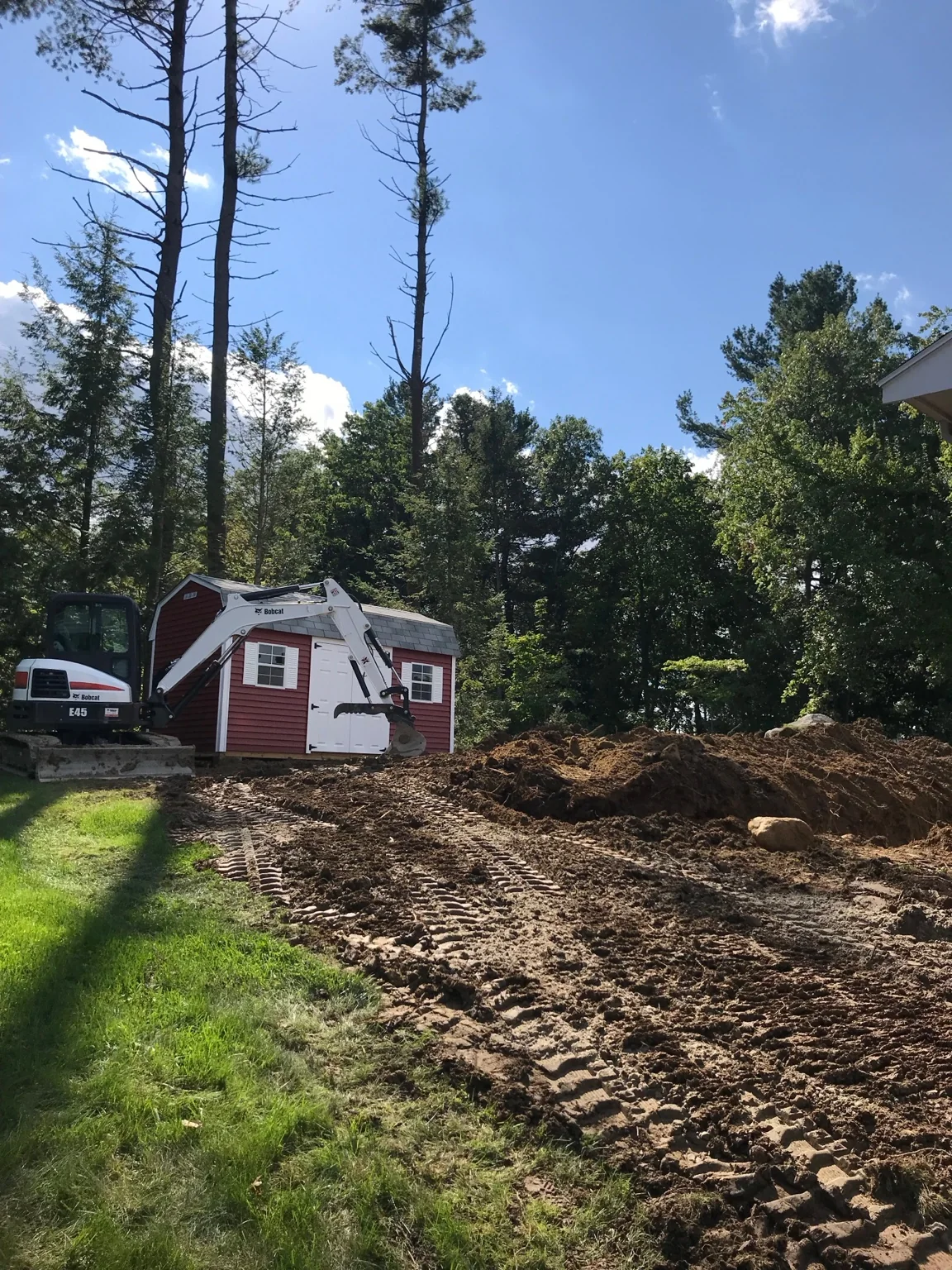 Excavation and drainage project